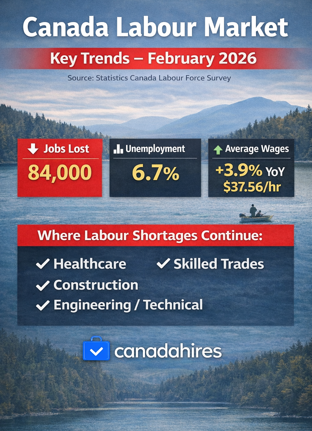 Canada's Labour Market Numbers February 2026